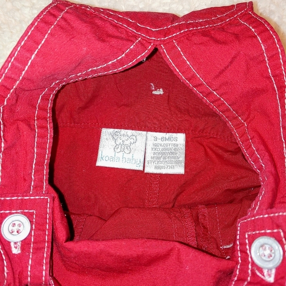 Boy's 3-6mo Overalls Set - Picture 8 of 13